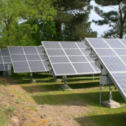 Installation de panneaux solaires pour piscines écologiques Trelaze